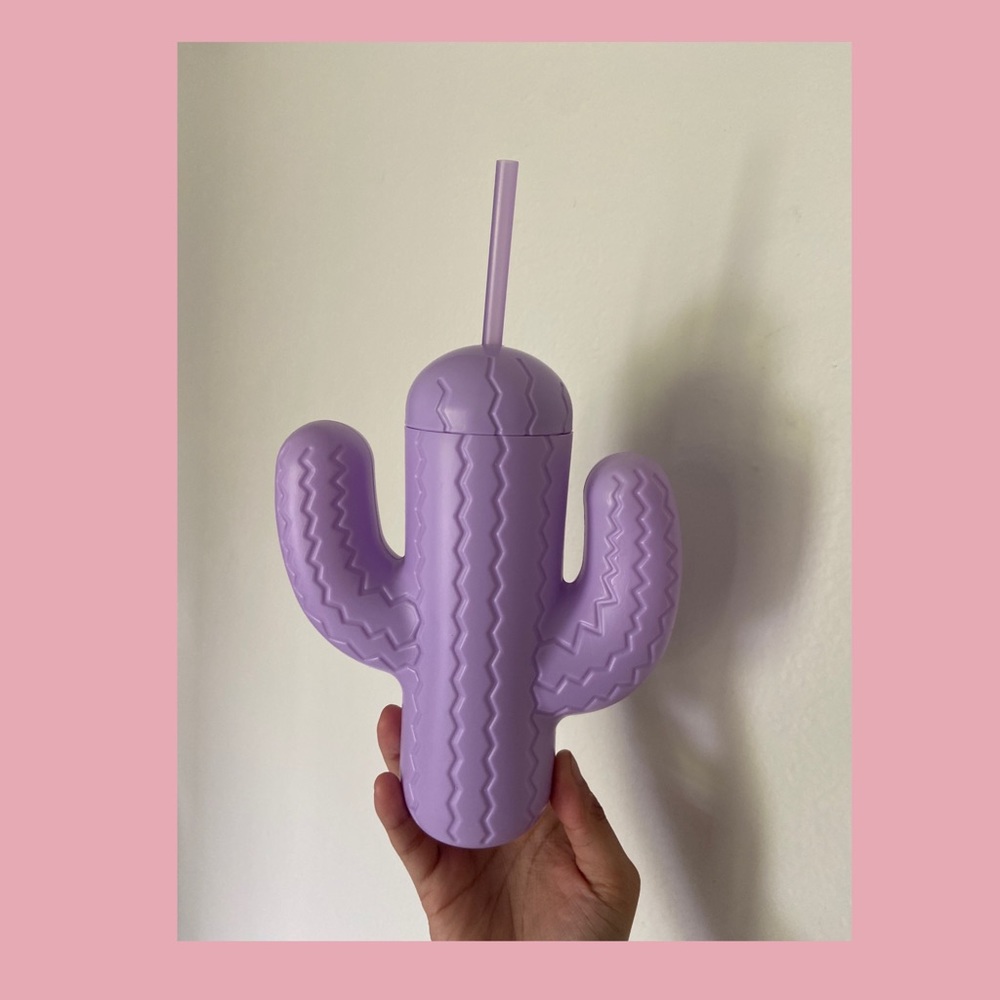 Purple Cactus Cup